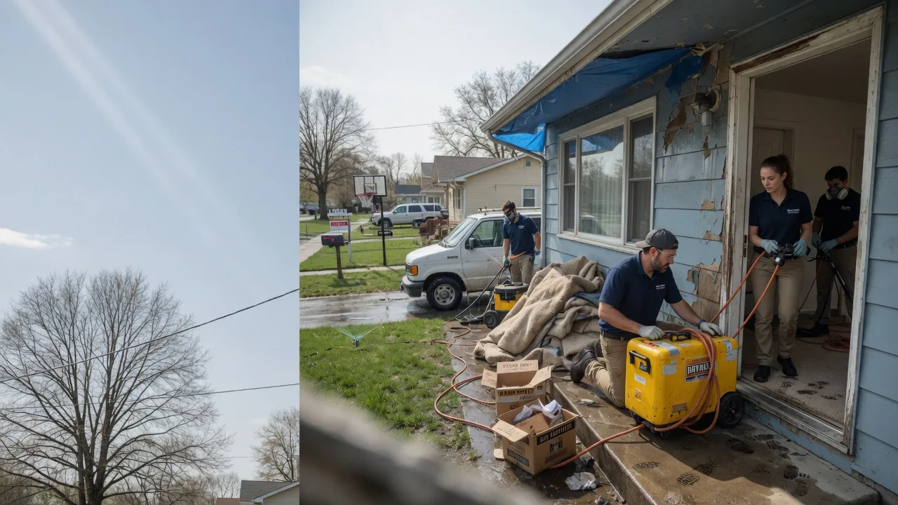 Basement Flood Cleanup in Salina, KS near me